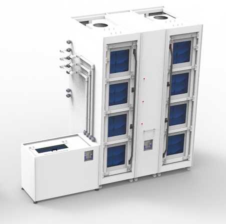 Felcon Tube Washer and Small Parts Washer - Visualisation 3D